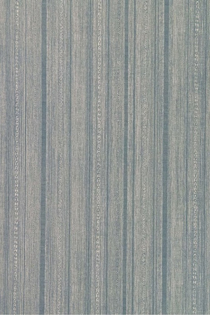 Batik Stripe Wallpaper by Kerry Joyce in Moonstone Blue