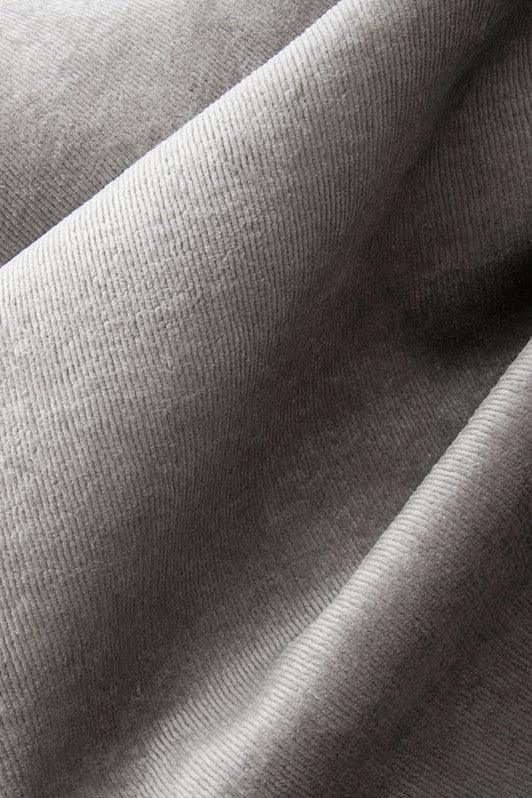 Athos Velvet Fabric by Kerry Joyce in Greyhound