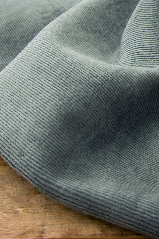 Athos Velvet Fabric by Kerry Joyce in Baltic Blue