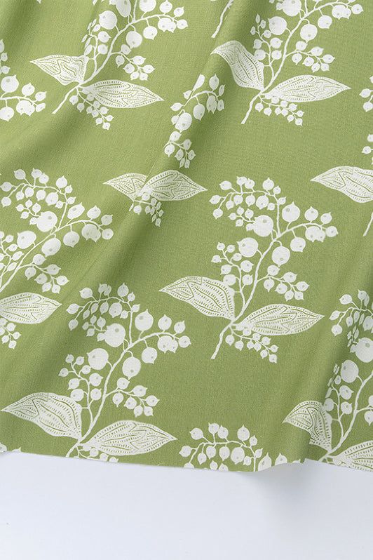Berries Fabric by Kerry Joyce in Chartreuse Jardin