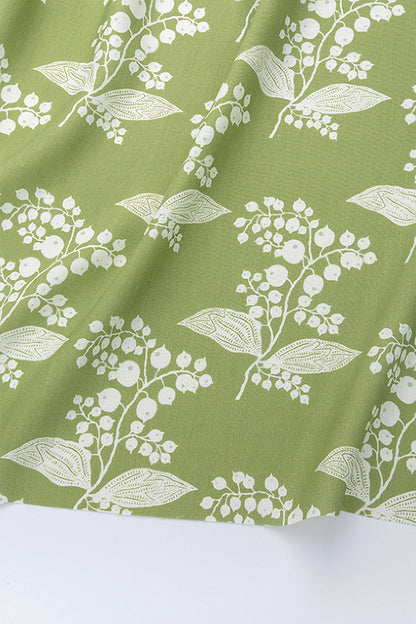 Berries Fabric by Kerry Joyce in Chartreuse Jardin