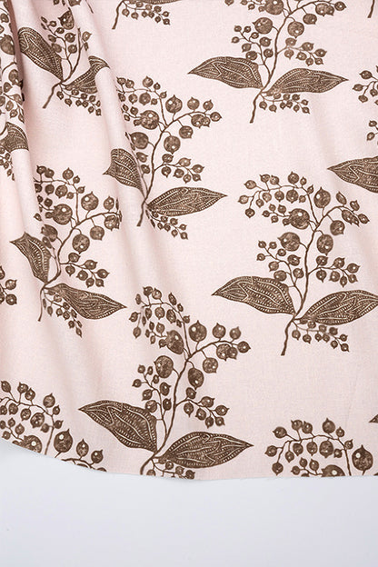 Berries Fabric by Kerry Joyce in Mink Blush