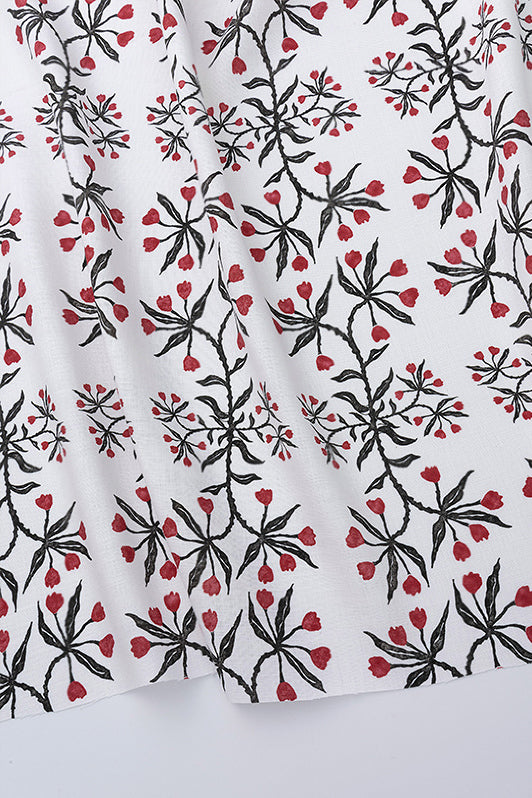 Best Buds Fabric by Kerry Joyce in Jam & Coal