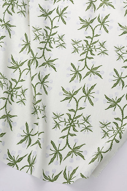 Best Buds Fabric by Kerry Joyce in Olive Porcelain