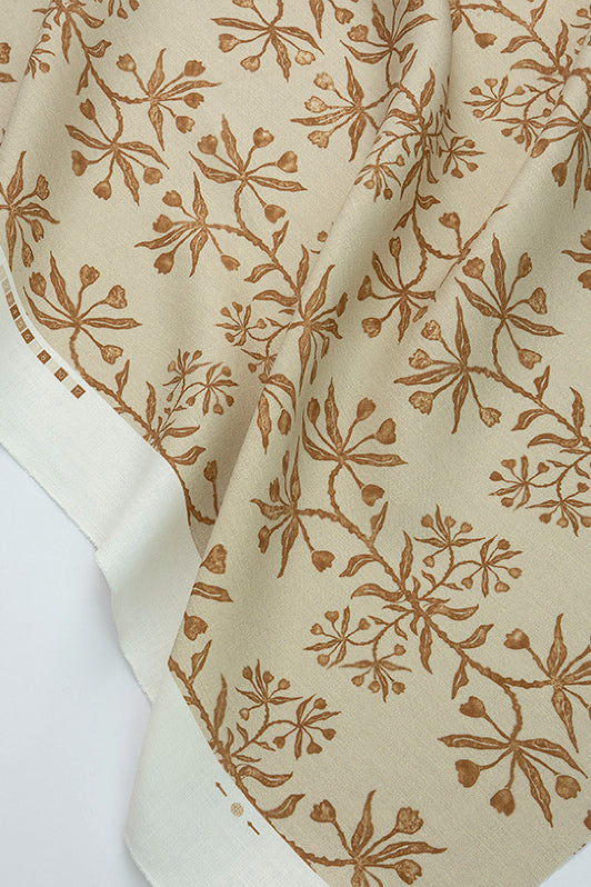 Best Buds Fabric by Kerry Joyce in Taupe Sunset