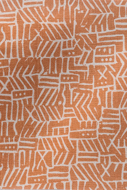 Cypher Fabric by Kerry Joyce in Pumpkin