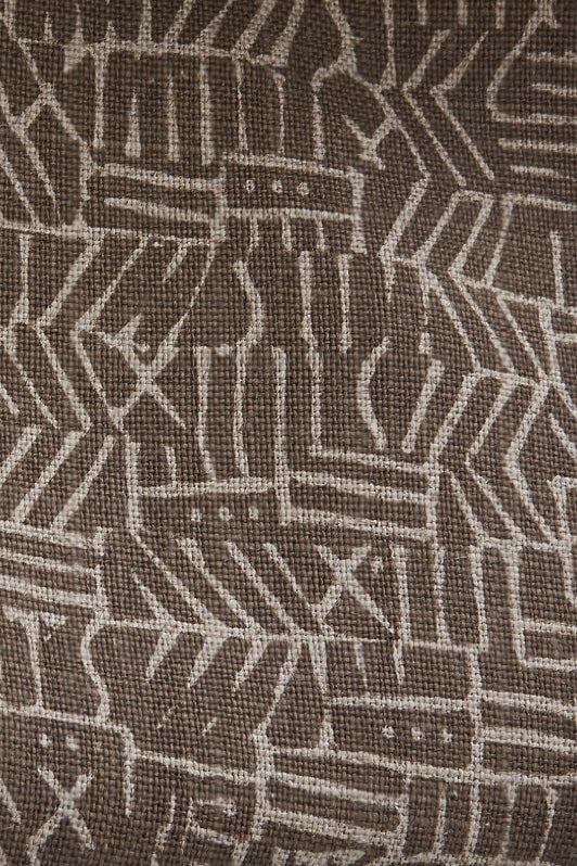 Cypher Fabric by Kerry Joyce in Bark/Flax