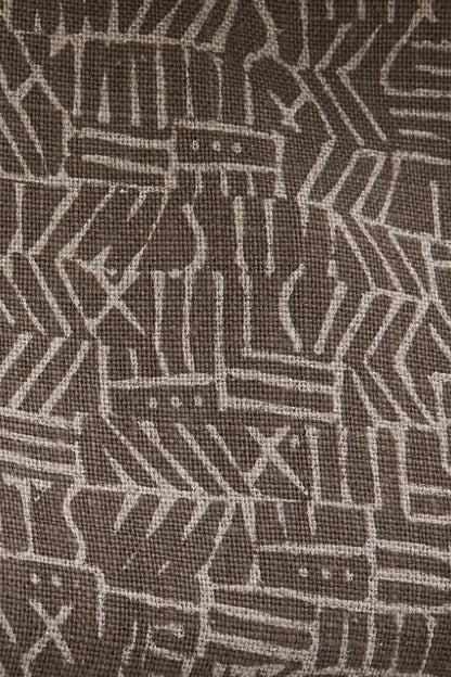 Cypher Fabric by Kerry Joyce in Bark/Flax
