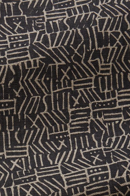 Cypher Fabric by Kerry Joyce in Carbon/Flax