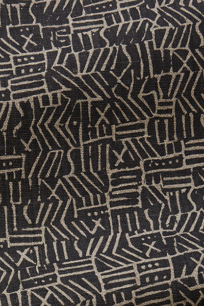 Cypher Fabric by Kerry Joyce in Carbon/Flax
