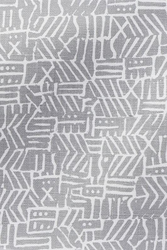 Cypher Fabric by Kerry Joyce in Gray/Snow