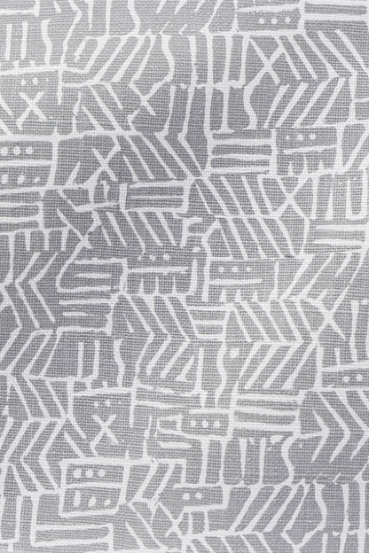Cypher Fabric by Kerry Joyce in Gray/Snow