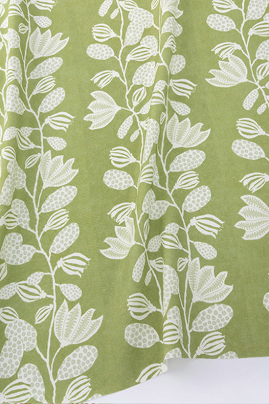 Forever Vines Fabric by Kerry Joyce in Chartreuse Jardin