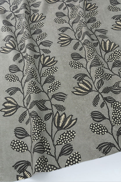 Forever Vines Fabric by Kerry Joyce in Chateau Gray