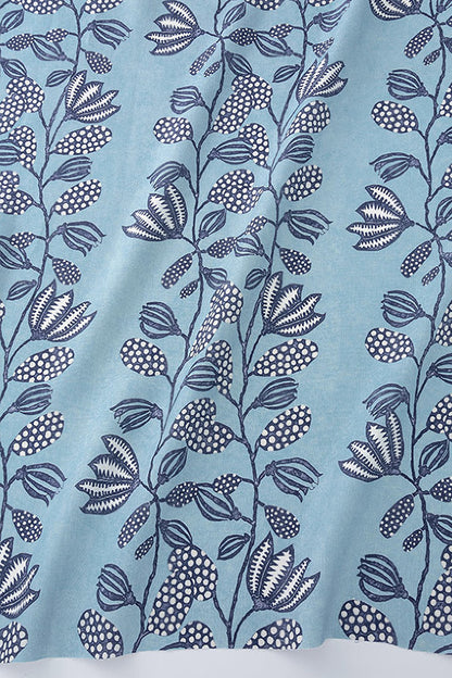 Forever Vines Fabric by Kerry Joyce in Indigo Sky
