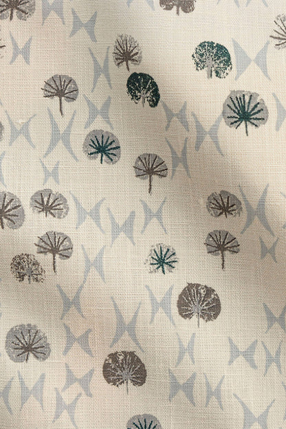 Ground Cover Fabric by Kerry Joyce in Gray Blue