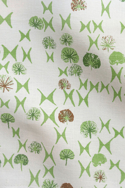 Ground Cover Fabric by Kerry Joyce in Green Forest