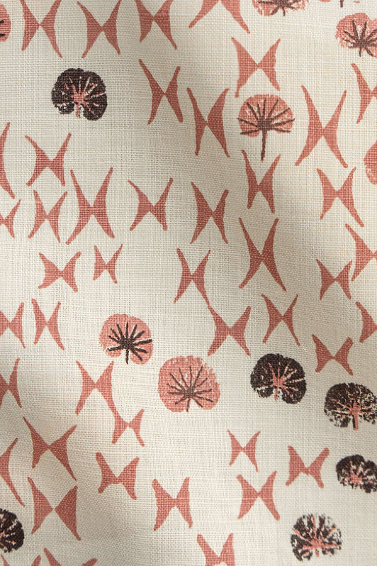 Ground Cover Fabric by Kerry Joyce in Rosewood