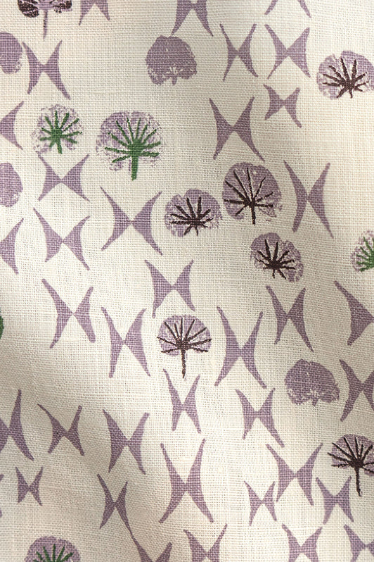 Ground Cover Fabric by Kerry Joyce in Violet