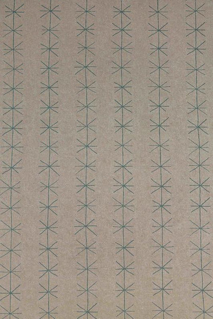 Parallel Universe Wallpaper by Kerry Joyce in Teal Tile