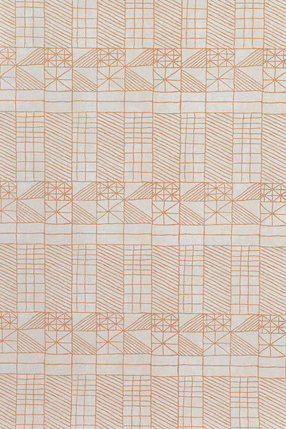 Architect's Quilt Wallpaper by Kerry Joyce in Sunview