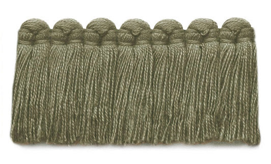 1.5" Café Brush Fringe Performance Trim by Kerry Joyce in Aspen
