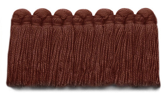 1.5" Café Brush Fringe Performance Trim by Kerry Joyce in Brick