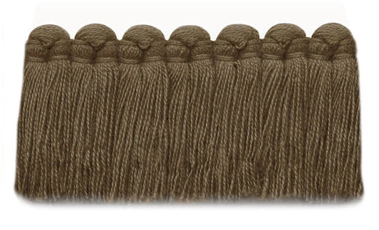 1.5" Café Brush Fringe Performance Trim by Kerry Joyce in Cocoa