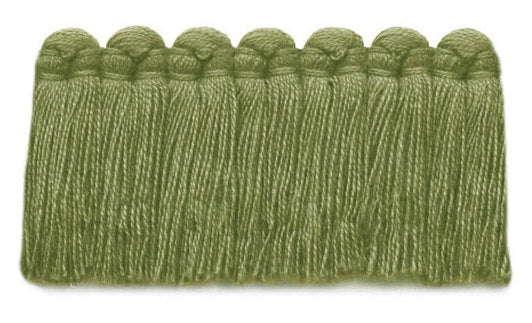1.5" Café Brush Fringe Performance Trim by Kerry Joyce in Ginkgo