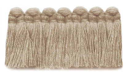 1.5" Café Brush Fringe Performance Trim by Kerry Joyce in Linen