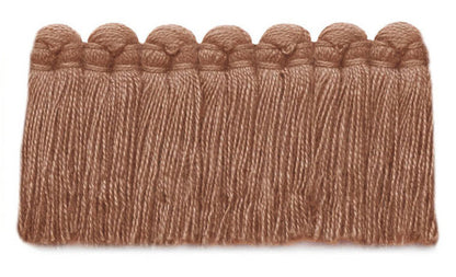 1.5" Café Brush Fringe Performance Trim by Kerry Joyce in Salmon