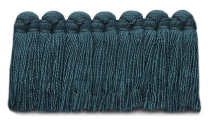1.5" Café Brush Fringe Performance Trim by Kerry Joyce in Sapphire