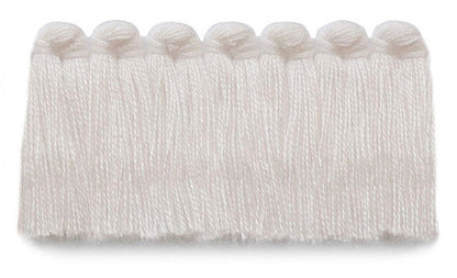 1.5" Café Brush Fringe Performance Trim by Kerry Joyce in Snow