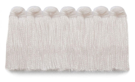 1.5" Café Brush Fringe Performance Trim by Kerry Joyce in Snow