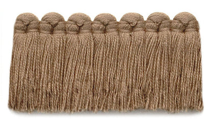 1.5" Café Brush Fringe Performance Trim by Kerry Joyce in Toast