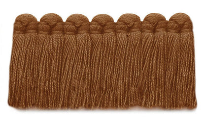 1.5" Café Brush Fringe Performance Trim by Kerry Joyce in Turmeric