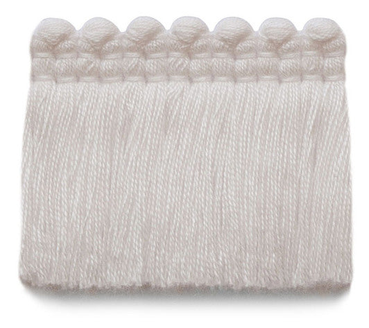 2" Chelsea Brush Fringe Performance Trim by Kerry Joyce in Snow
