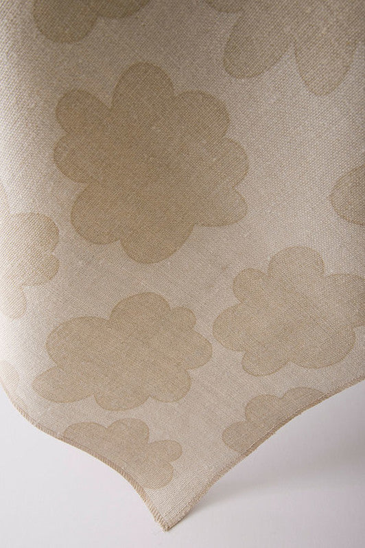 Flower Power Fabric by Kerry Joyce in Mushroom