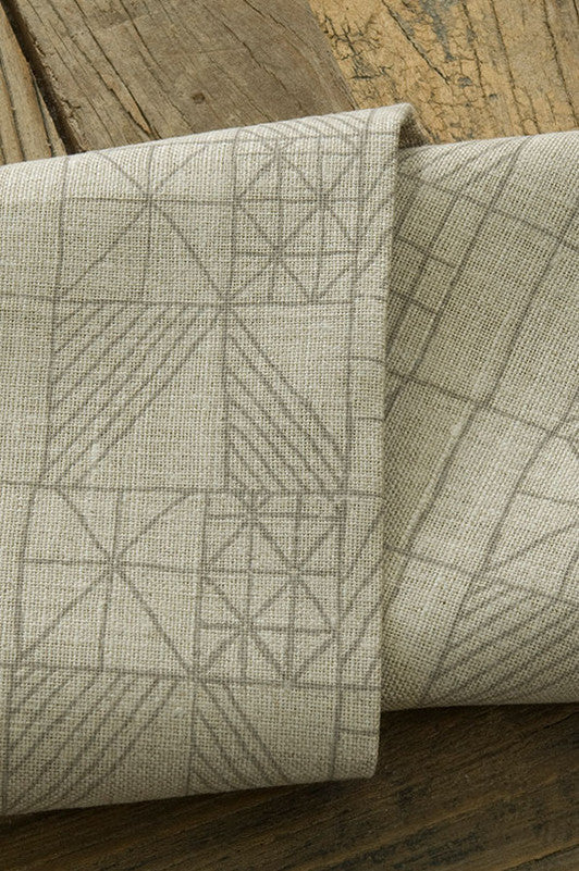 Architect's Quilt Fabric by Kerry Joyce in Steel Beams