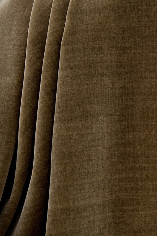 Rigoletto Velvet Fabric by Kerry Joyce in Otter