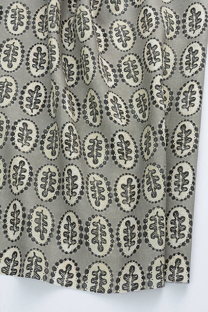 Leaves & Pearls Fabric by Kerry Joyce in Chateau Gray