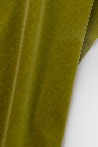 Rigoletto Velvet Fabric by Kerry Joyce in Olive
