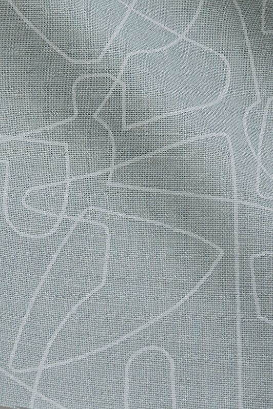 Verge Fabric by Kerry Joyce in Moonstone Blue/Natural