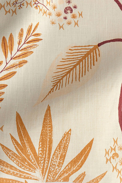 Woodlands Fabric by Kerry Joyce in Butterscotch