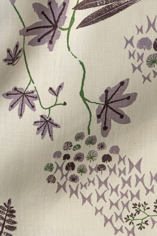 Woodlands Fabric by Kerry Joyce in Violet