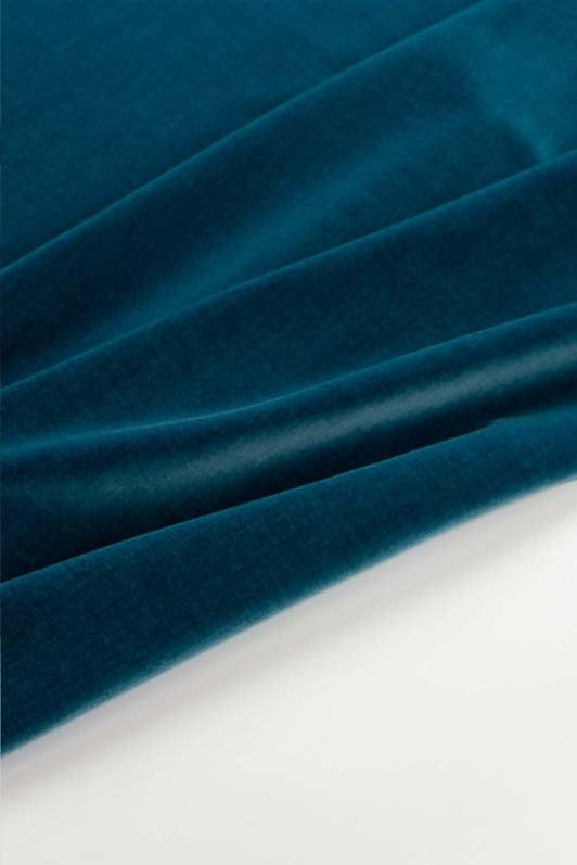Rigoletto Velvet Fabric by Kerry Joyce in Reef