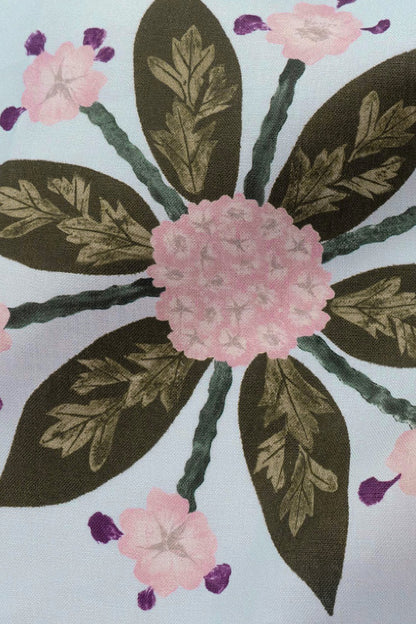 Hydrangea Bloom Fabric by Kerry Joyce in Blushing Beauty