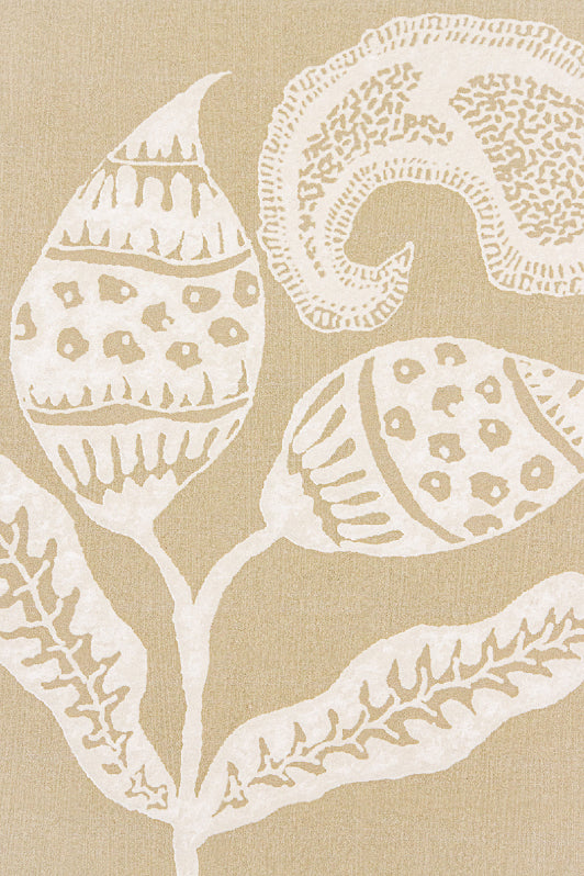 Paisley Sprigs Wallpaper by Kerry Joyce in Pewter Pearl