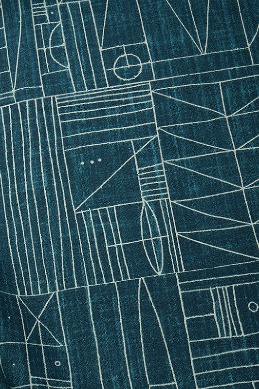 Scribe Fabric by Kerry Joyce in Northern Lights/Natural