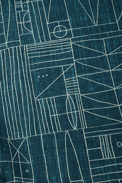 Scribe Fabric by Kerry Joyce in Northern Lights/Natural